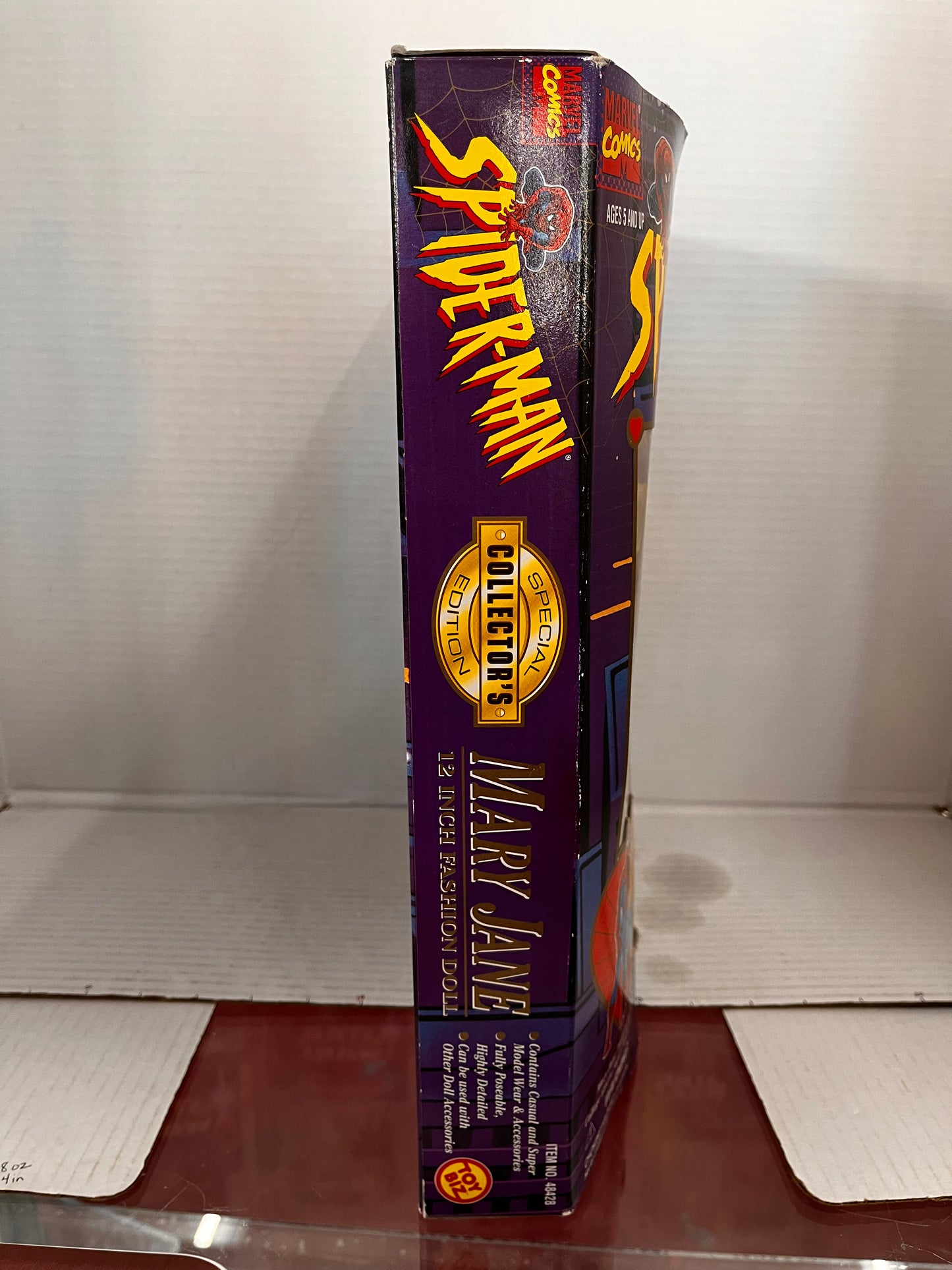 Spider-Man Mary Jane Special Collectors 12" Fashion Doll 1995 Toy Biz