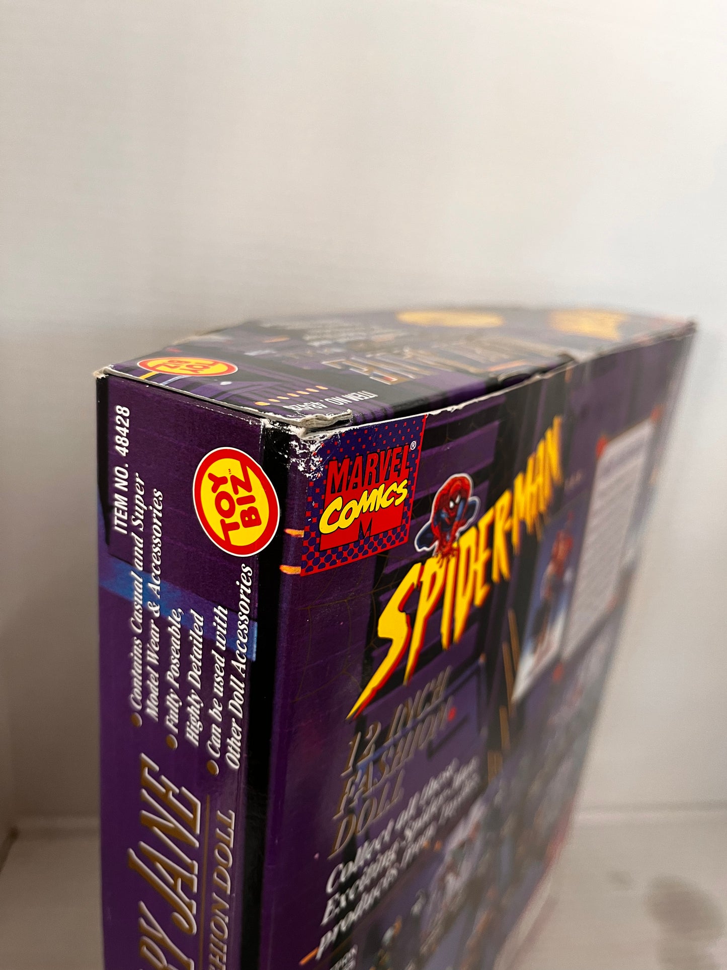 Spider-Man Mary Jane Special Collectors 12" Fashion Doll 1995 Toy Biz