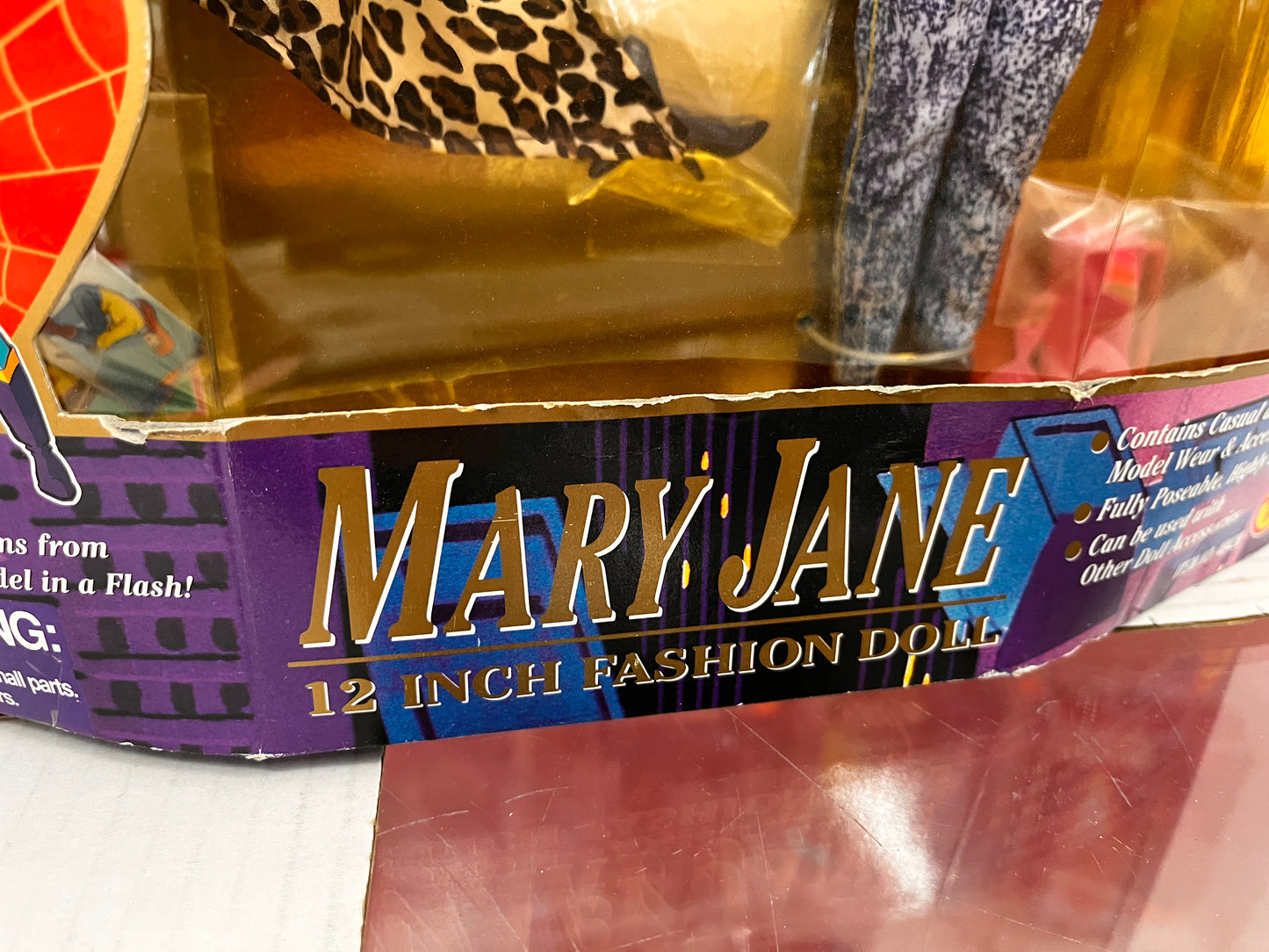 Spider-Man Mary Jane Special Collectors 12" Fashion Doll 1995 Toy Biz