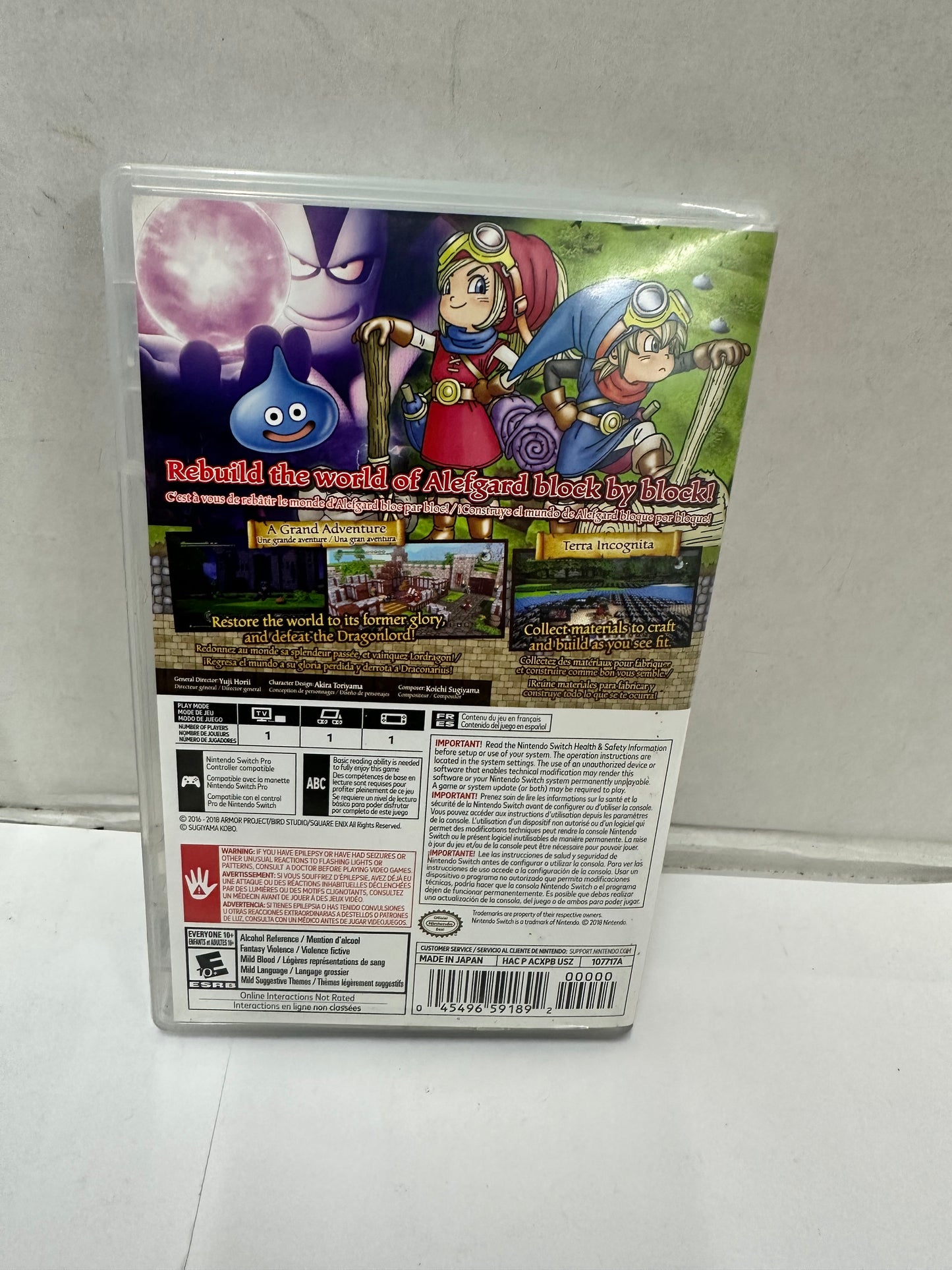 Dragon Quest Builders (Nintendo Switch, 2018)
