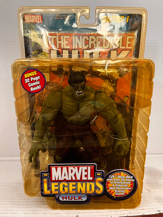 2002 Toy Biz Marvel Legends Series I Hulk New Sealed
