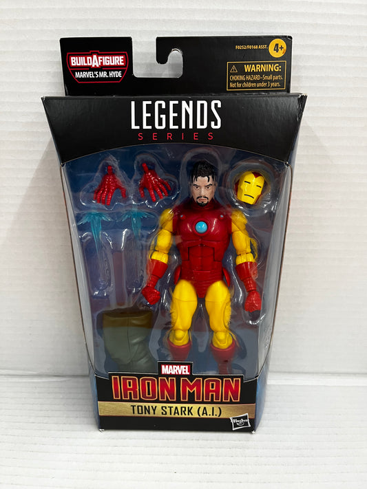 Marvel Legends A.I. Iron Man w/ALTERNATE Tony Stark Head