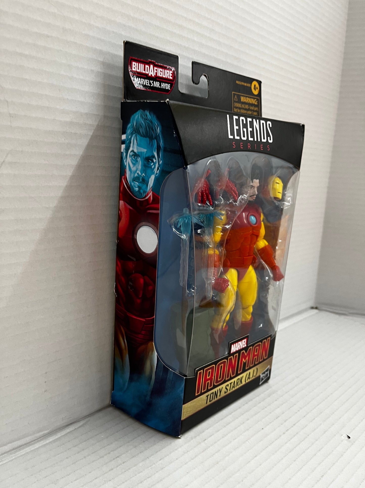 Marvel Legends A.I. Iron Man w/ALTERNATE Tony Stark Head