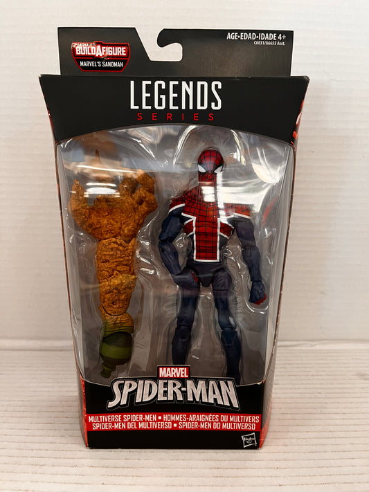 Marvel Legends Spider-Man Sandman BAF Spider-UK Action Figure