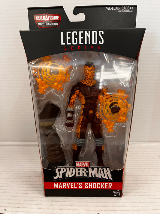 Marvel Legends SHOCKER 6" inch Action Figure Sandman BAF Series Spider-Man