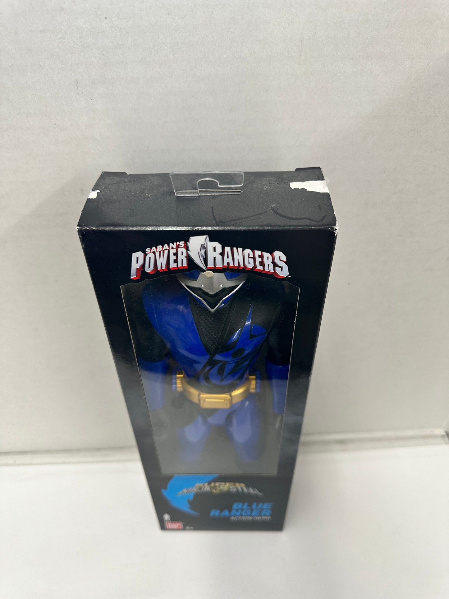 Power Rangers Ninja Steel Blue Ranger 12" Action Hero Figure Bandai 2018 Toy