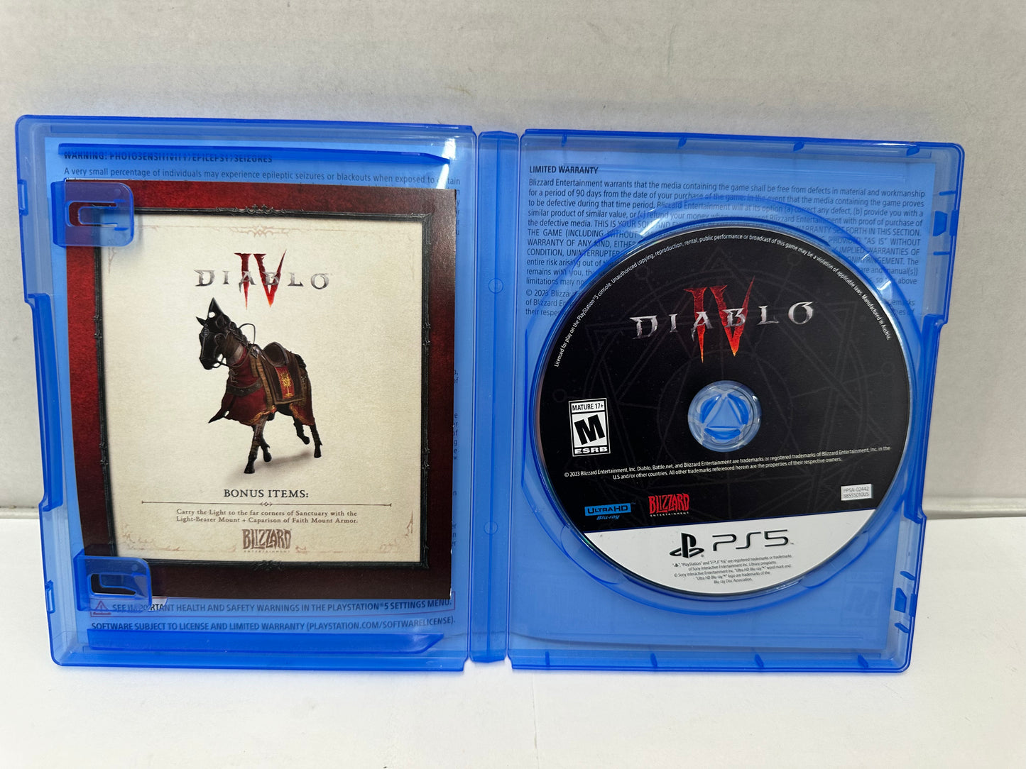 Diablo IV PS5 Sony PlayStation 5