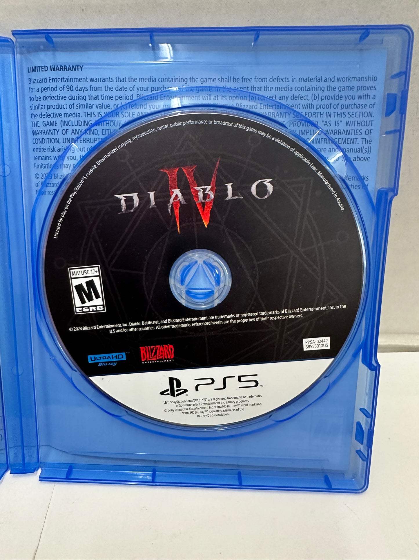 Diablo IV PS5 Sony PlayStation 5