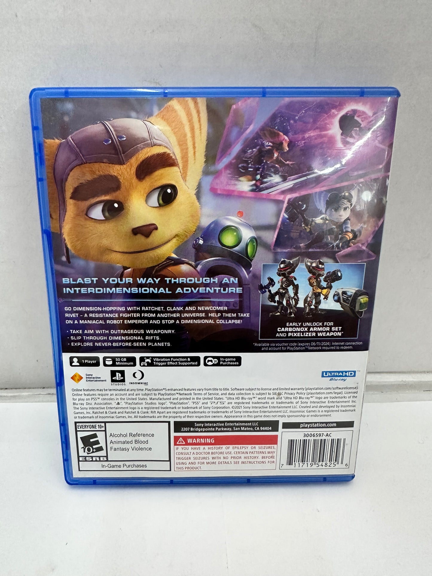 Ratchet & Clank Rift Apart [Launch Edition] (Sony PlayStation 5) 2021