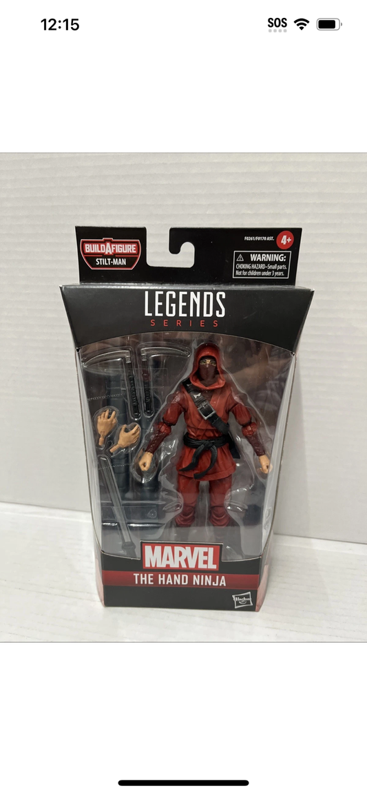 Marvel Legends Series The Hand Ninja 6" Figure with Stilt-Man Legs Pieces MIB
