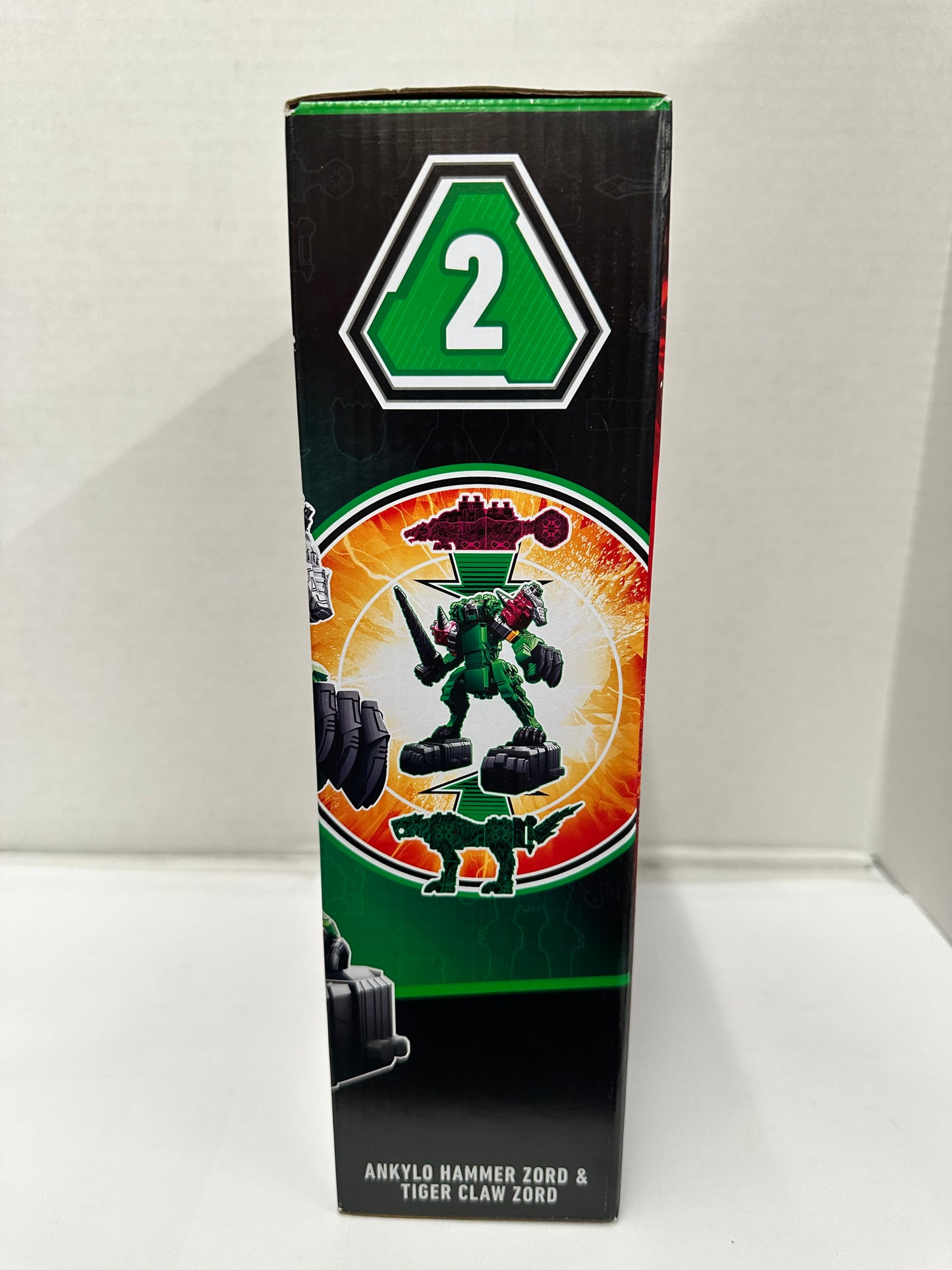 Power Rangers Dino Fury Zord Link Ankylo Hammer Zord & Tiger Claw Zord 2021