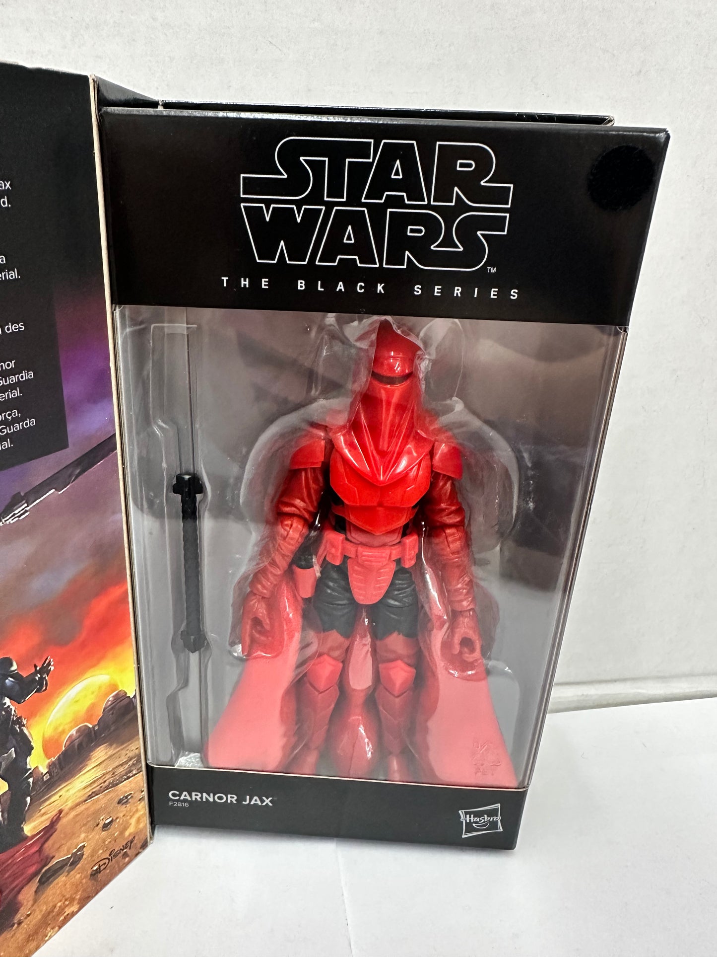 Star Wars Crimson Empire The Black Series 6" Carnor Jax Hasbro BRAND NEW Sealed