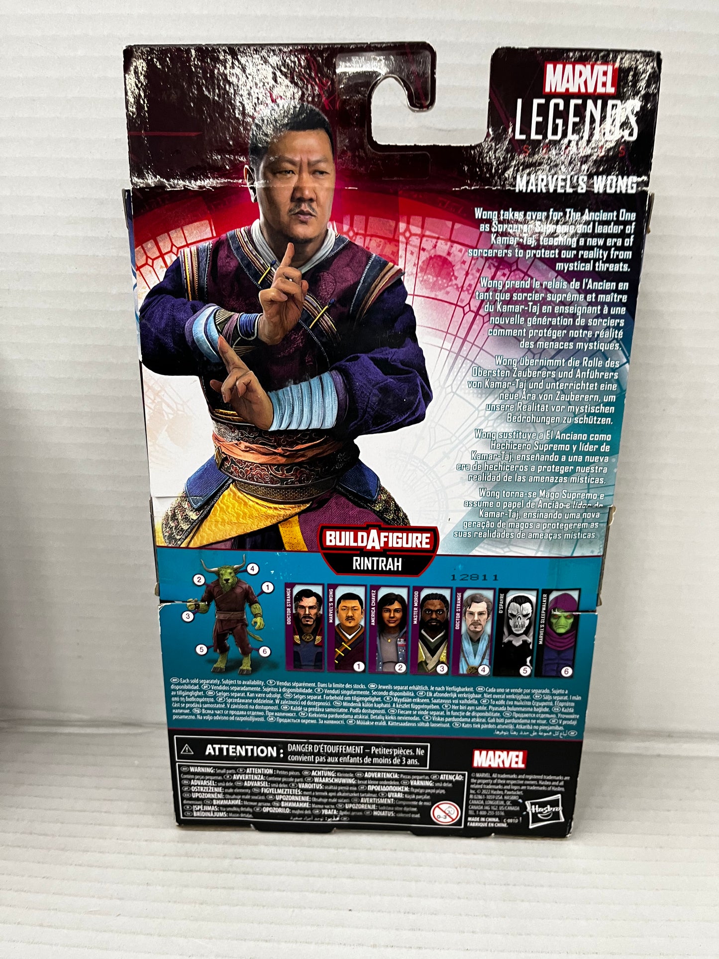 Marvel Legends Series Doctor Strange in the Multiverse of Madness Wong BAF