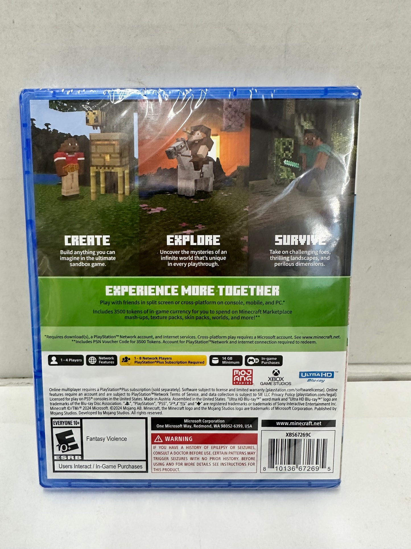 Minecraft (PS5 / Playstation 5) Sealed NIB