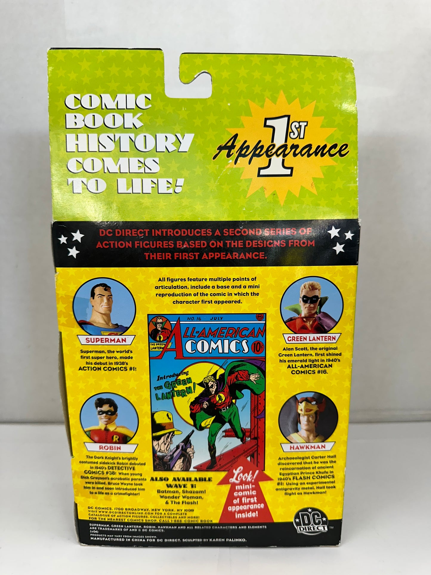 DC Direct First Appearance Green Lantern from All American Comics Action Figure