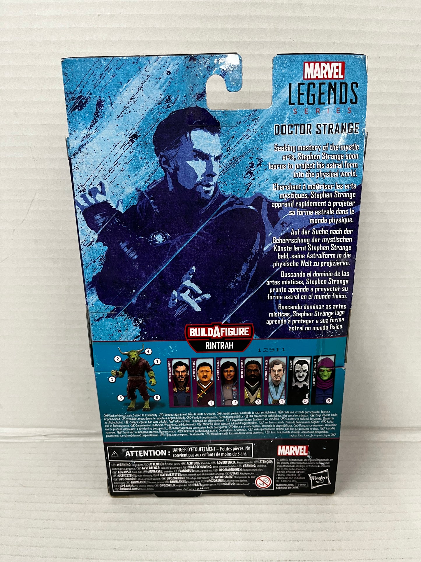 Marvel Legends Dr Strange Multiverse Madness ASTRAL FORM 6in Figure BAF Rintrah