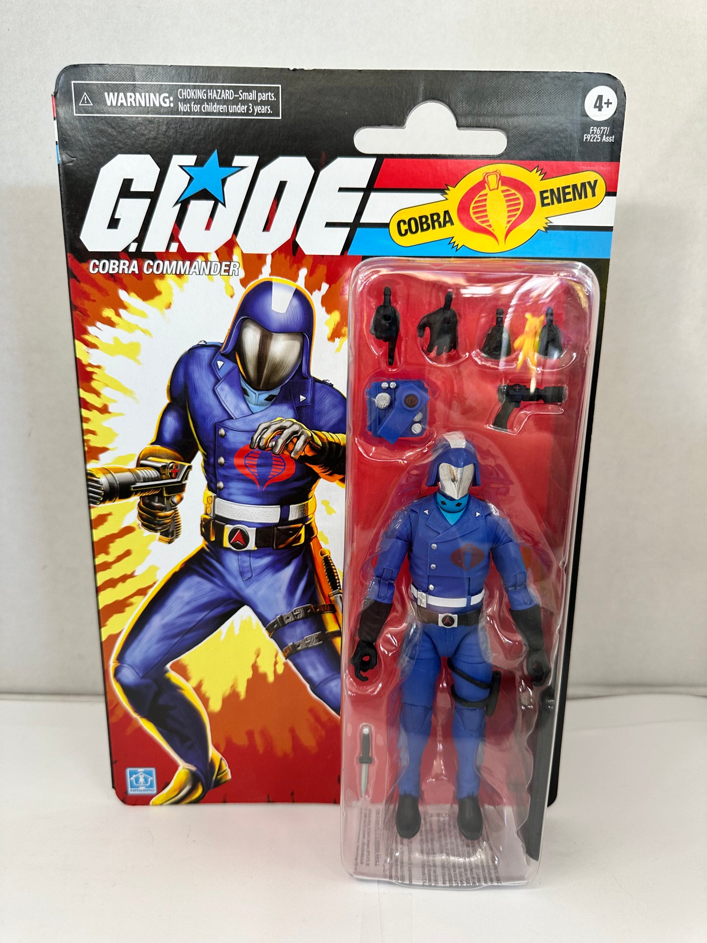 GI Joe Classified Series Retro Cobra Commander 6" Action Figure Brand New