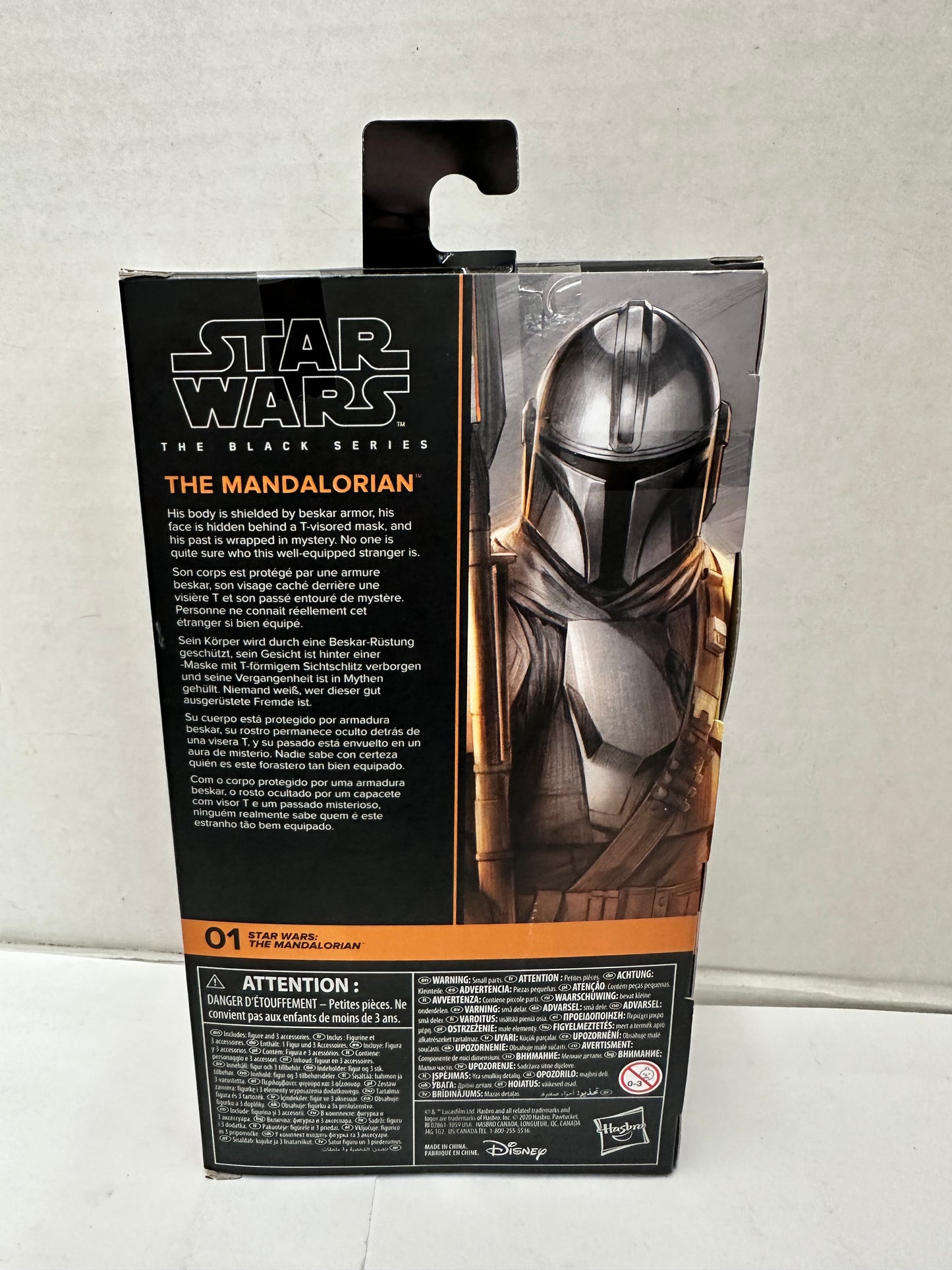 Star Wars Black Series Mandalorian 6" Action Figure 2020 Hasbro New Sealed