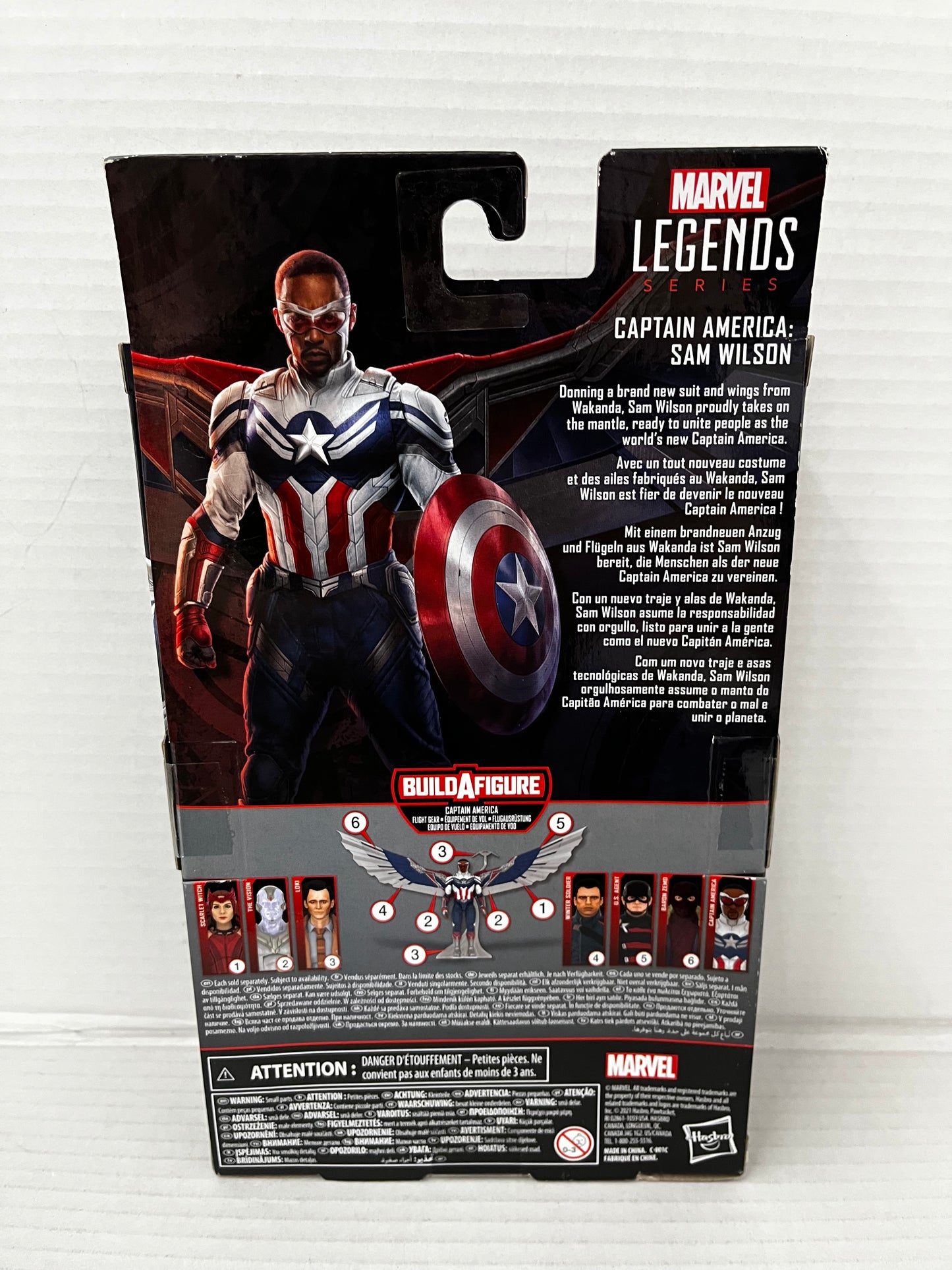 MARVEL LEGENDS DISNEY+ 2021: CAPTAIN AMERICA  from the CAPTAIN AMERICA WAVE