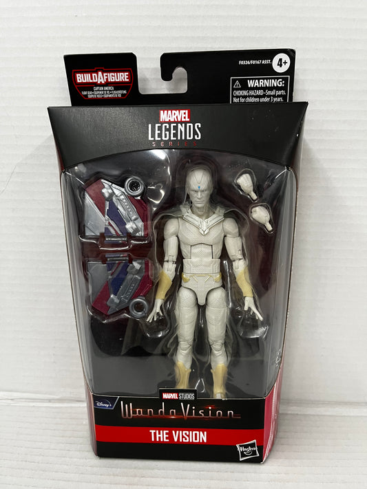 WHITE VISION Marvel Legends WandaVision Disney+ Captain America Flight Gear BAF