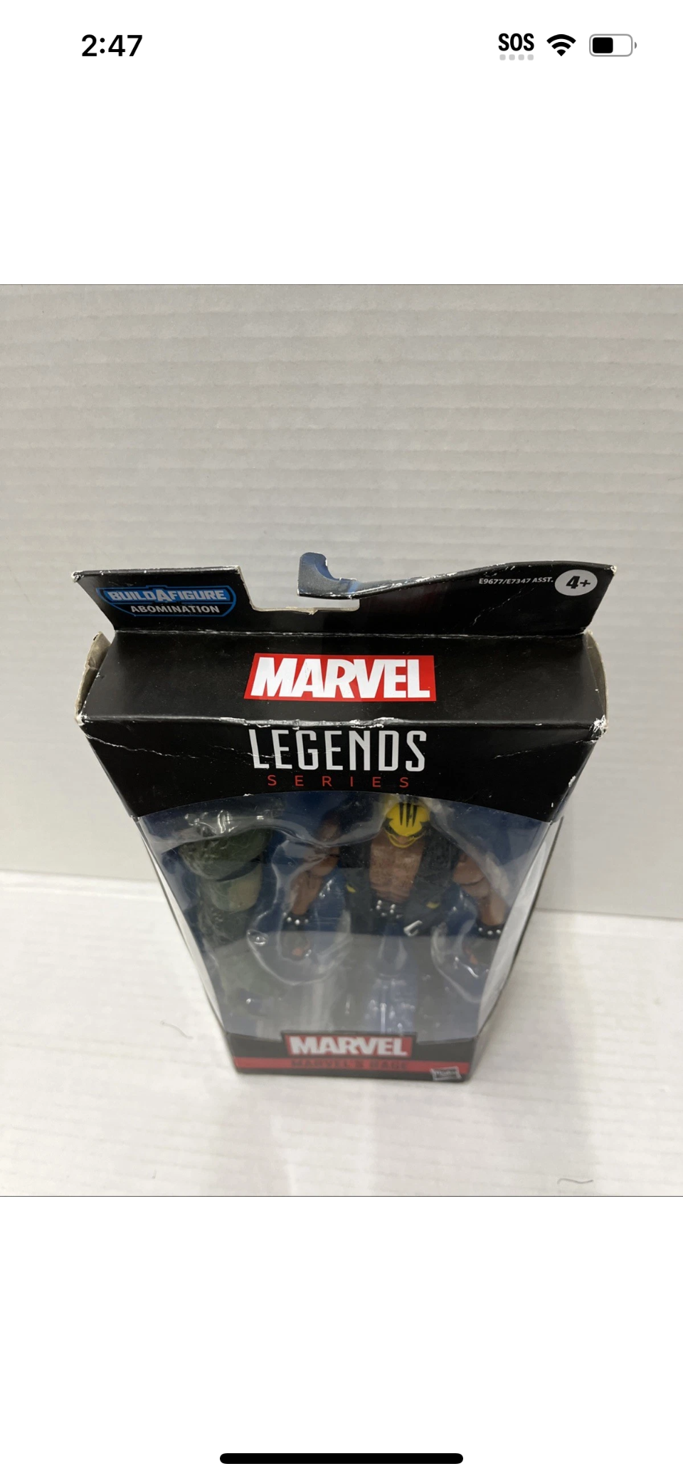 Marvel Legends Gamerverse Rage 6" Action Figure Abomination BAF New