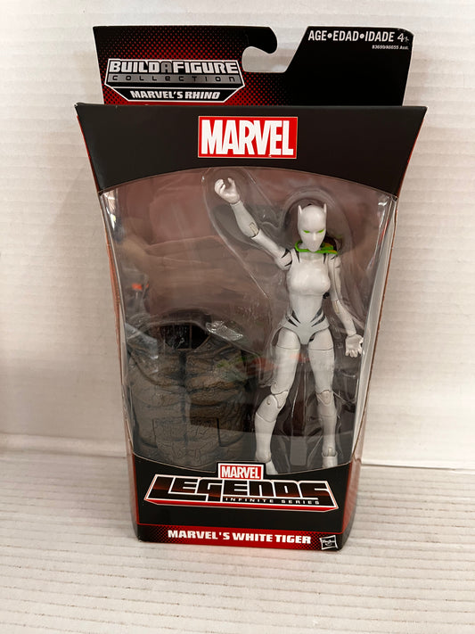 Marvel Legends Infinite Series Marvel's White Tiger 6" Rhino Baf Hasbro Figure