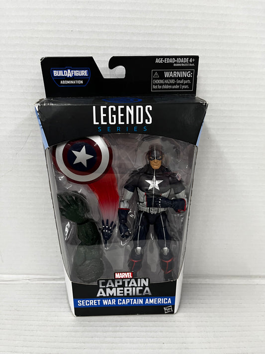 Marvel Legends 6" Secret War Captain America Figure (Abomination BAF)