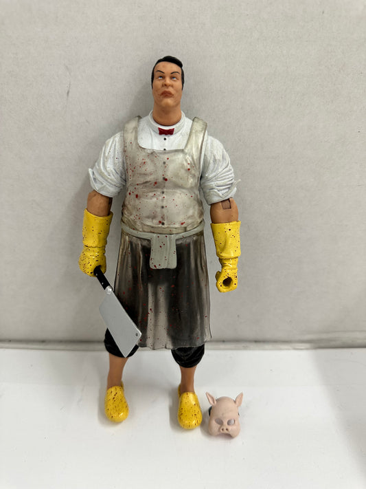 DC Collectibles Batman Arkham Knight Professor Pyg 7” Figure w/ Cleaver + Mask