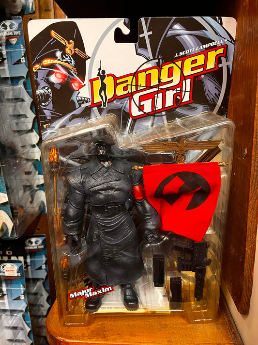 1999 McFarlane Toys Major Maxim Danger Girl Action Figure New 1999
