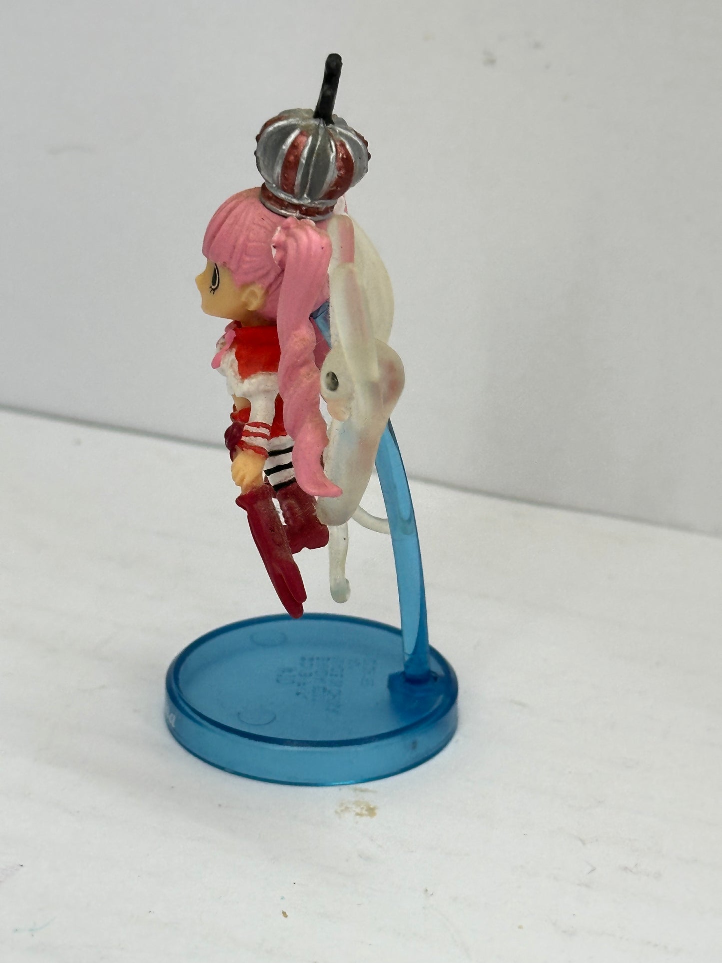 2011 One Piece 2" Perhona Perona Mini Figure Blue Base Bandai #10