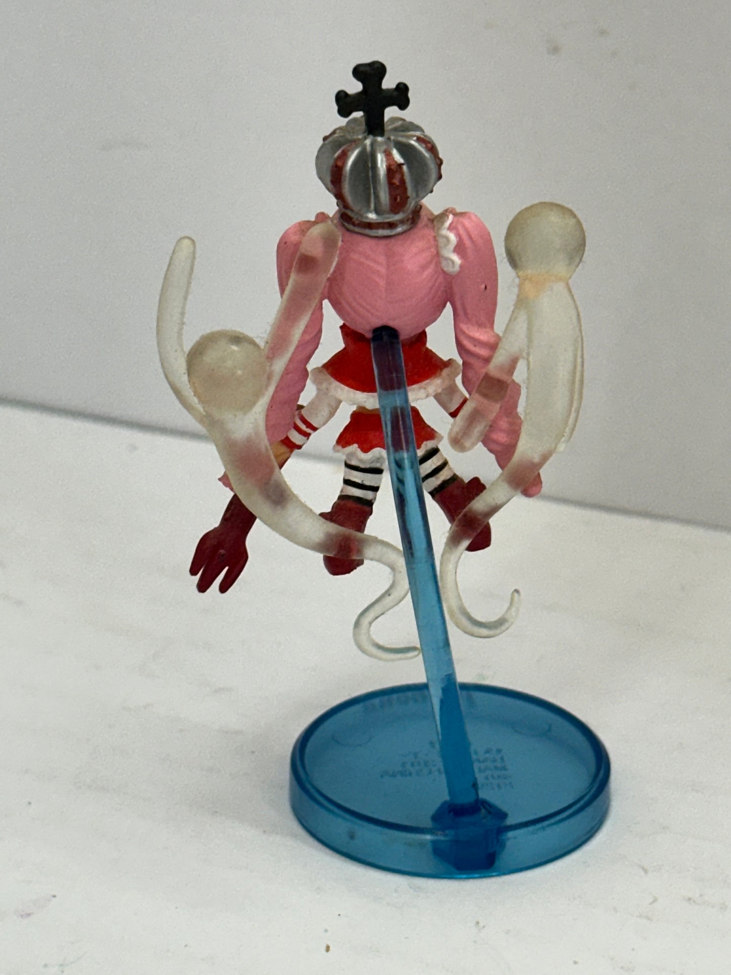 2011 One Piece 2" Perhona Perona Mini Figure Blue Base Bandai #10