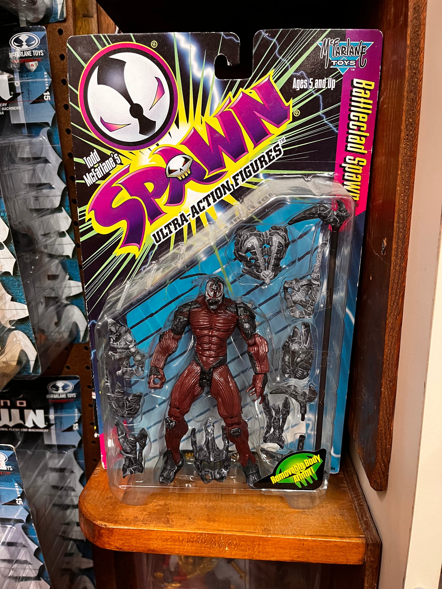 Spawn Ultra Action Figures: Series 6: Battleclad Spawn Todd McFarlane Toys 1996