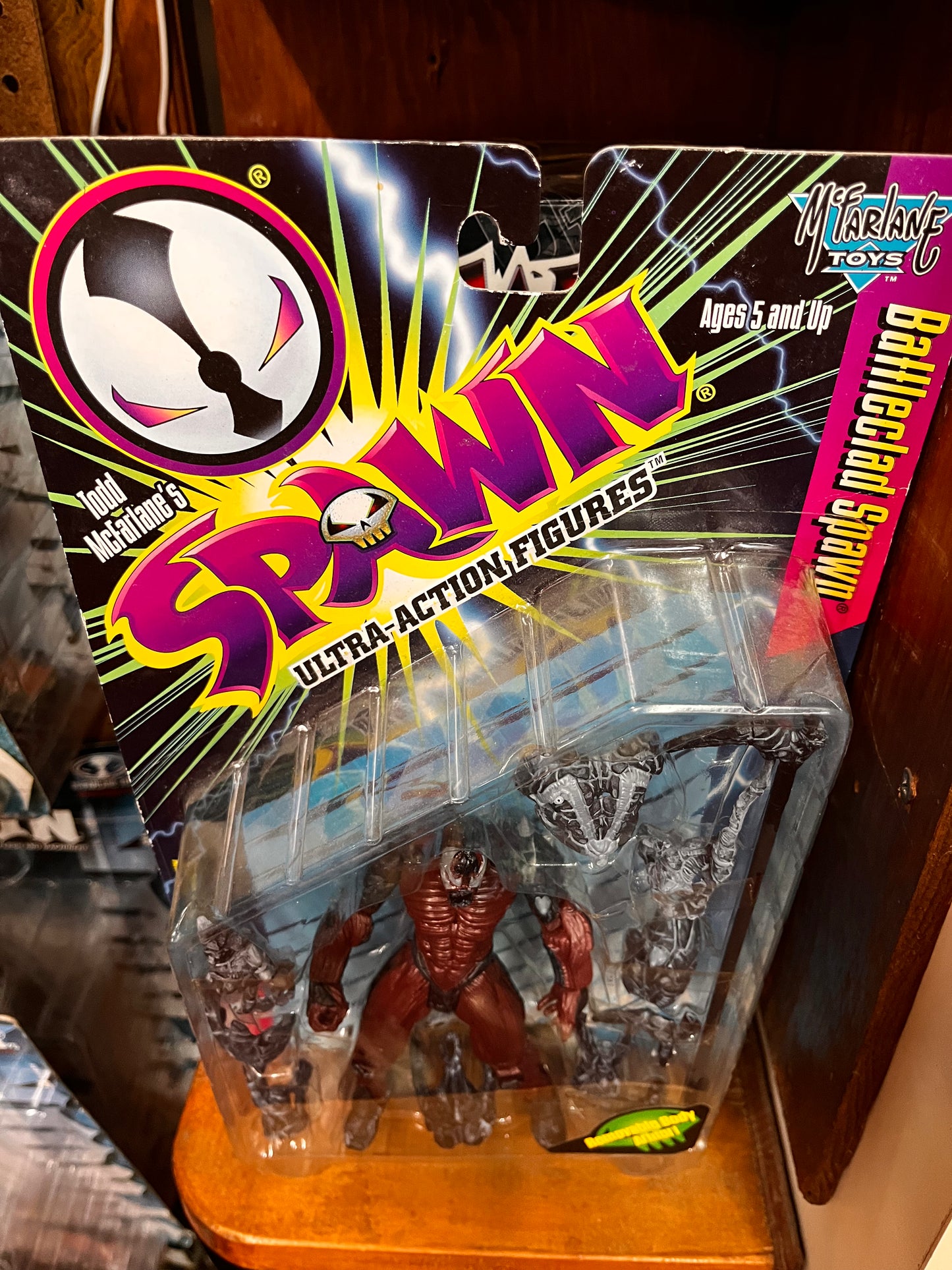 Spawn Ultra Action Figures: Series 6: Battleclad Spawn Todd McFarlane Toys 1996