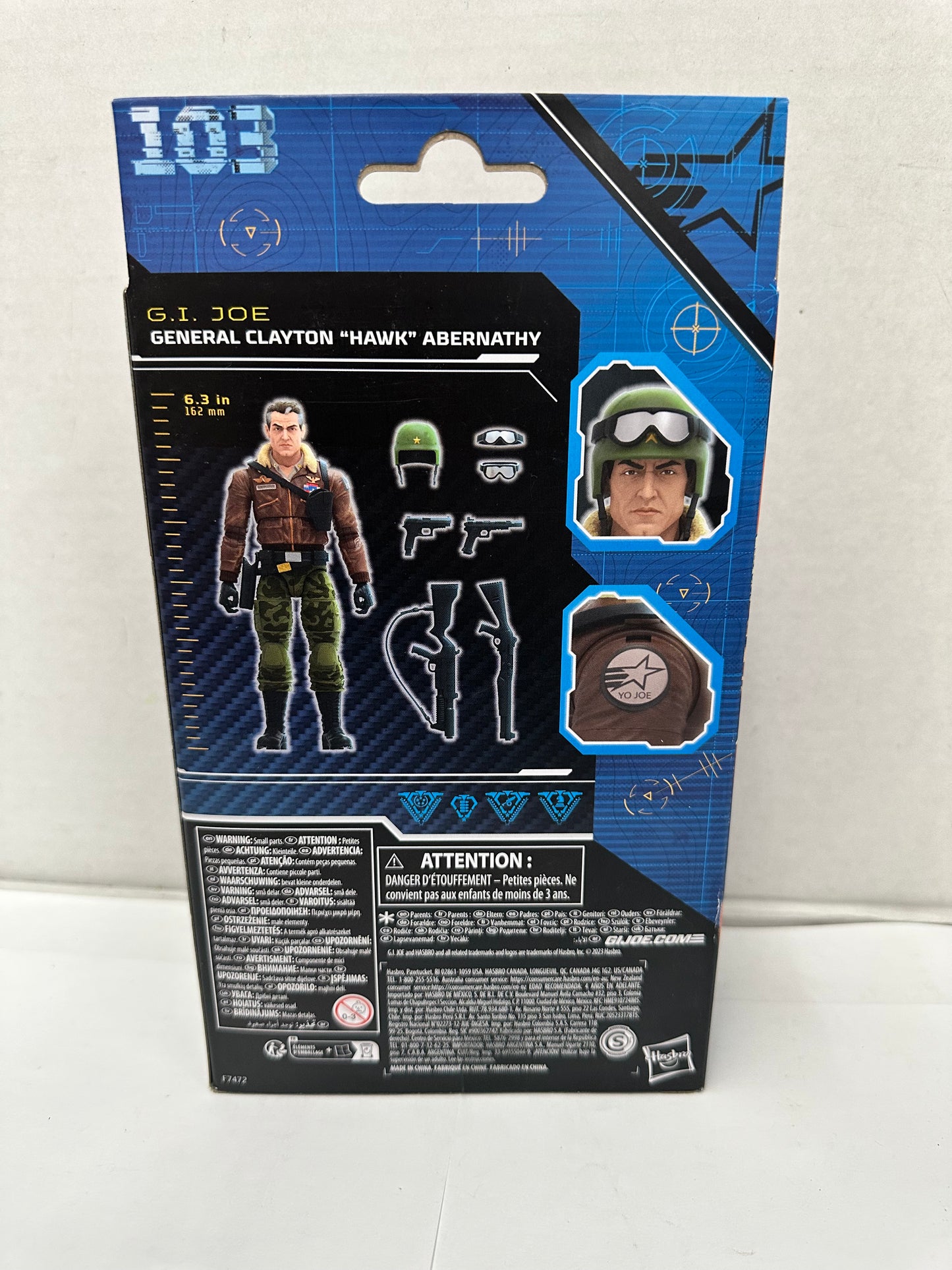 G.I. Joe Classified Series General Clayton "Hawk" Abernathy #103 Action Figure