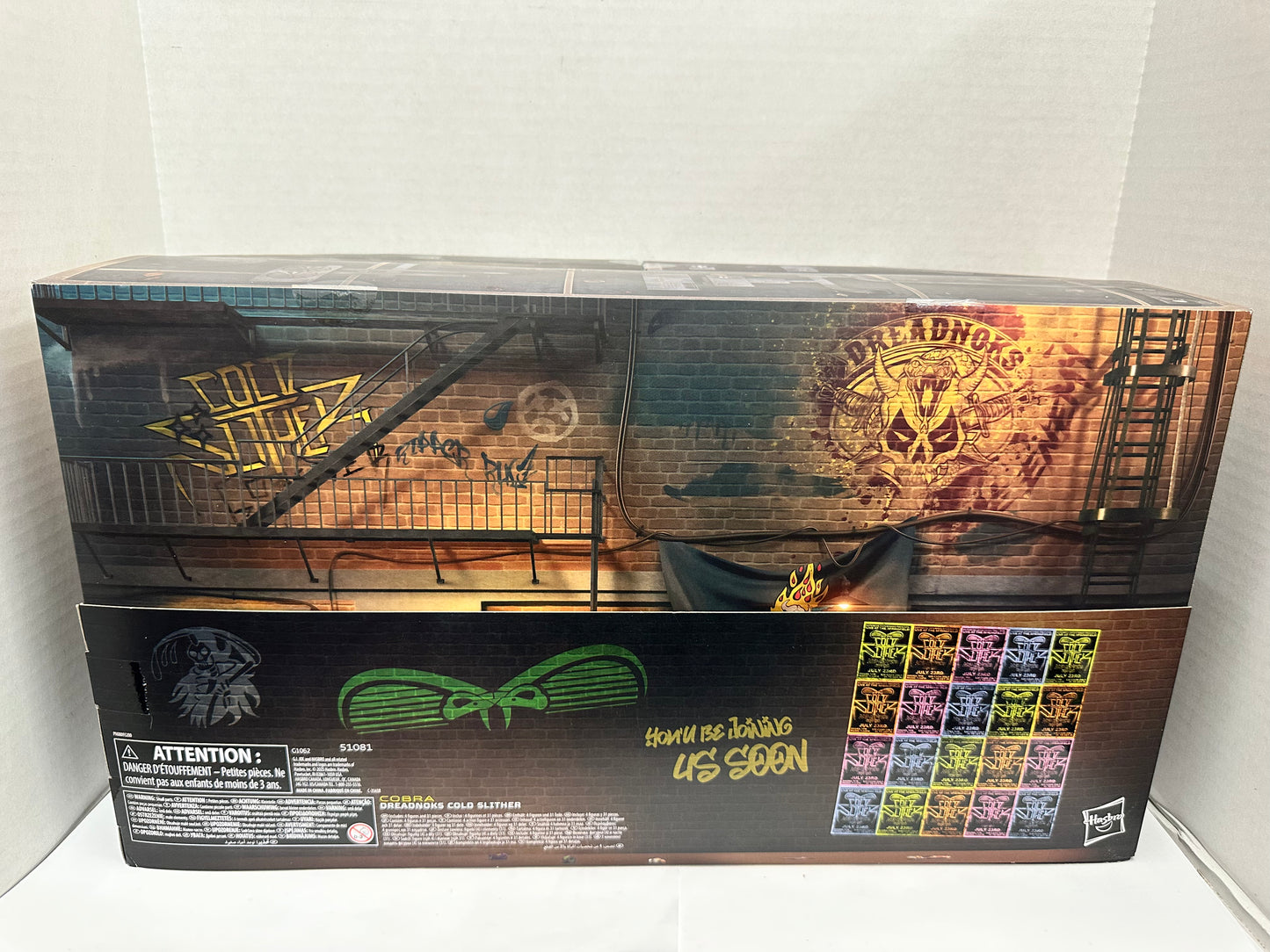 G.I. Joe Classified Series 163 Dreadnoks Cold Slither Band of Vipers 4-Pack