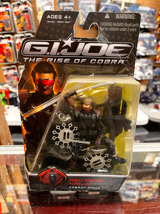 G.I. Joe Rise of Cobra, Red Fang Ninja, NEW 2009