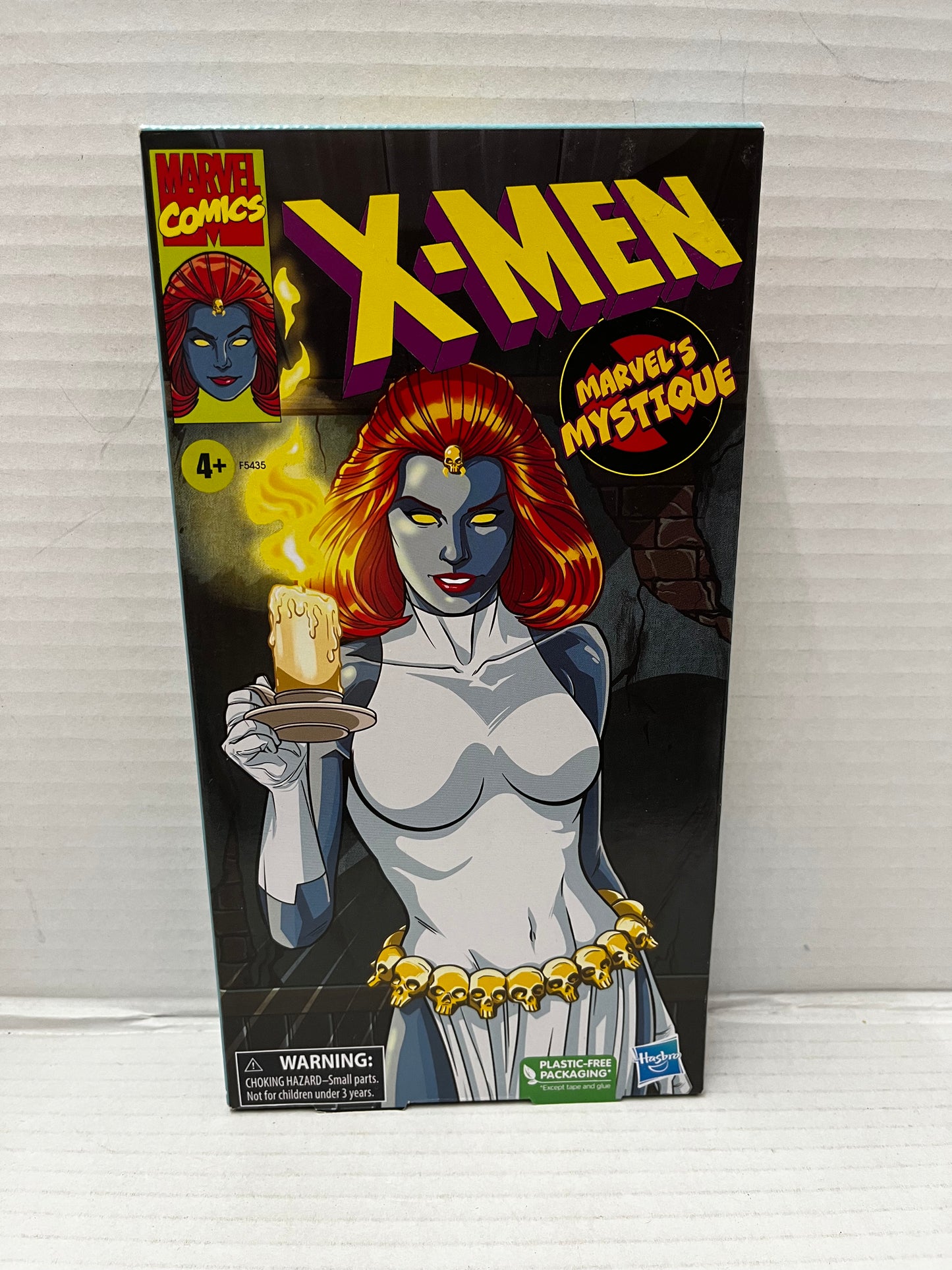Marvel Legends Mystique VHS action figure