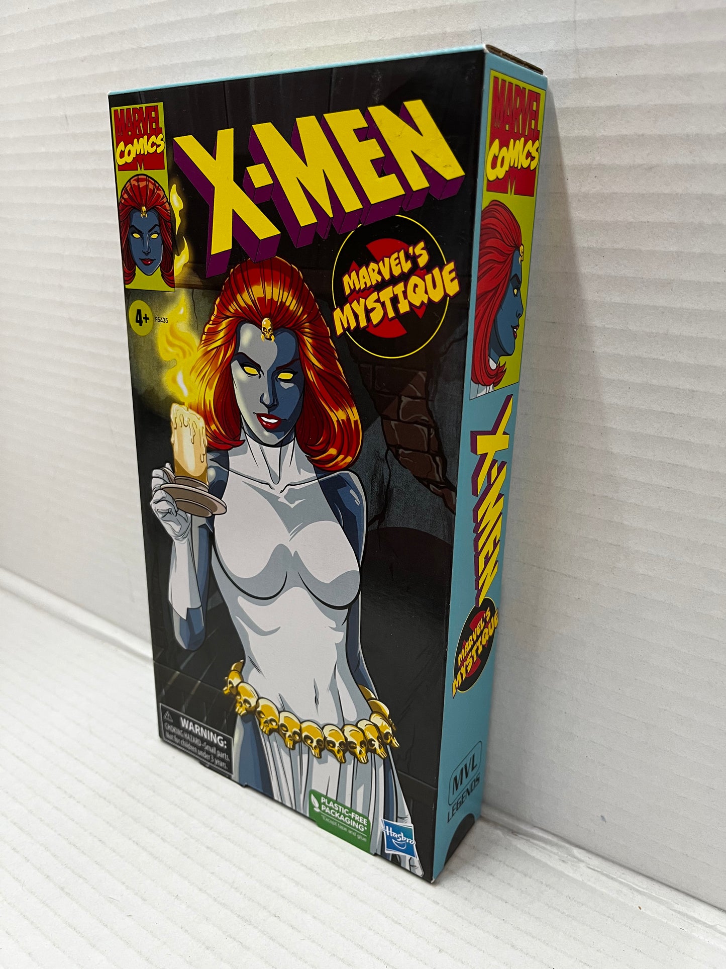 Marvel Legends Mystique VHS action figure