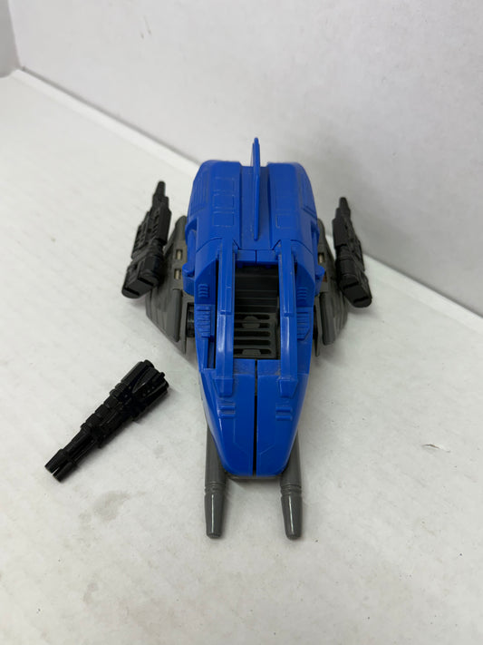 TRANSFORMERS G1 Vintage 1989 Skystalker JET POD VEHICLE w Both Elevator Clips #1