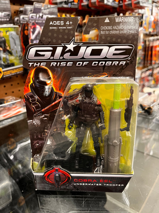 G.I. JOE ROC THE RISE OF COBRA UNDERWATER TROOPER COBRA EEL 2009