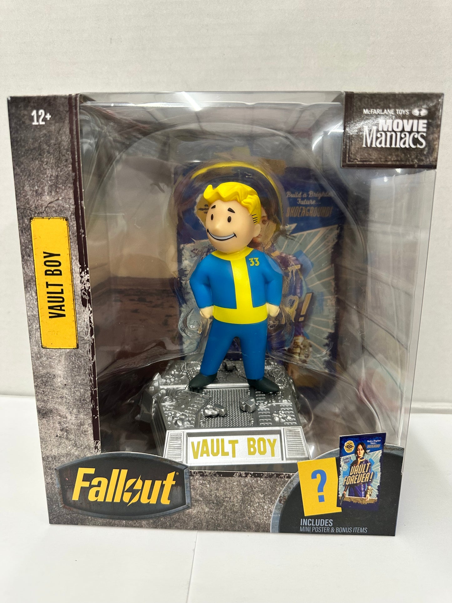 McFarlane Toys Fallout Maniacs Vault Boy Version 3 Figure Limited Edition