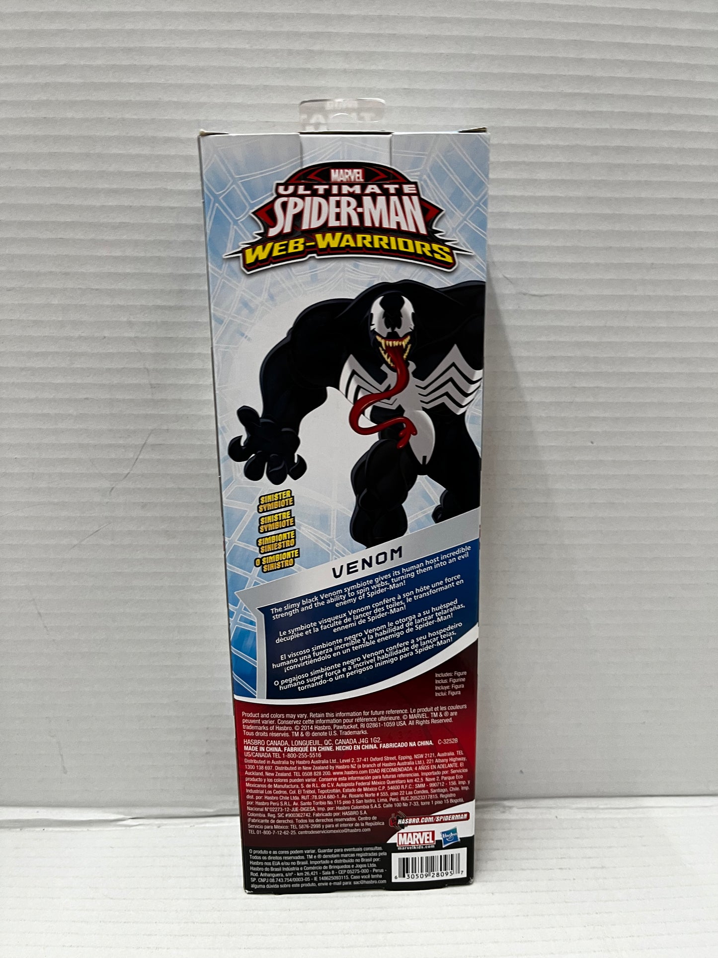 Hasbro Titan Hero Series Marvel Ultimate Spider-Man Web Warriors Venom Figure