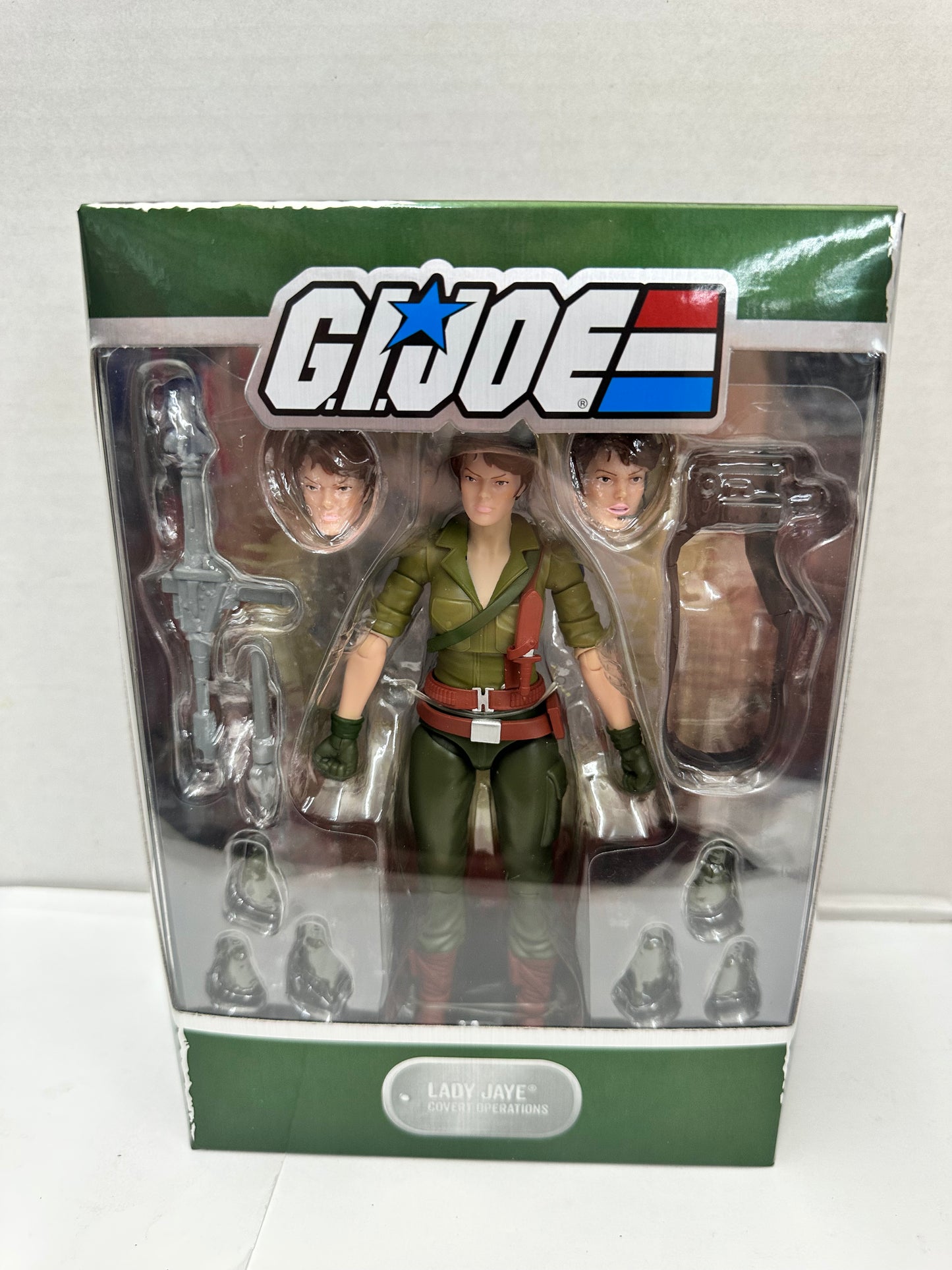GI Joe Ultimates Lady Jaye Covert Operations 7" Action Figure Super7 New