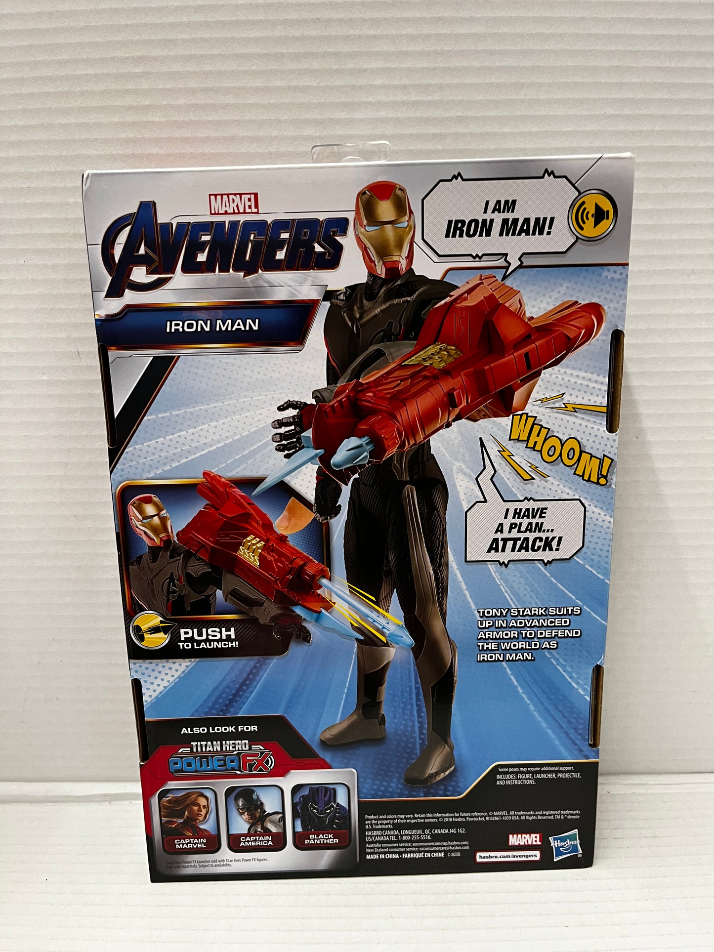 Iron Man 12” Action Figure – NRFB – Titan Hero Series & Titan Hero Power FX - 20