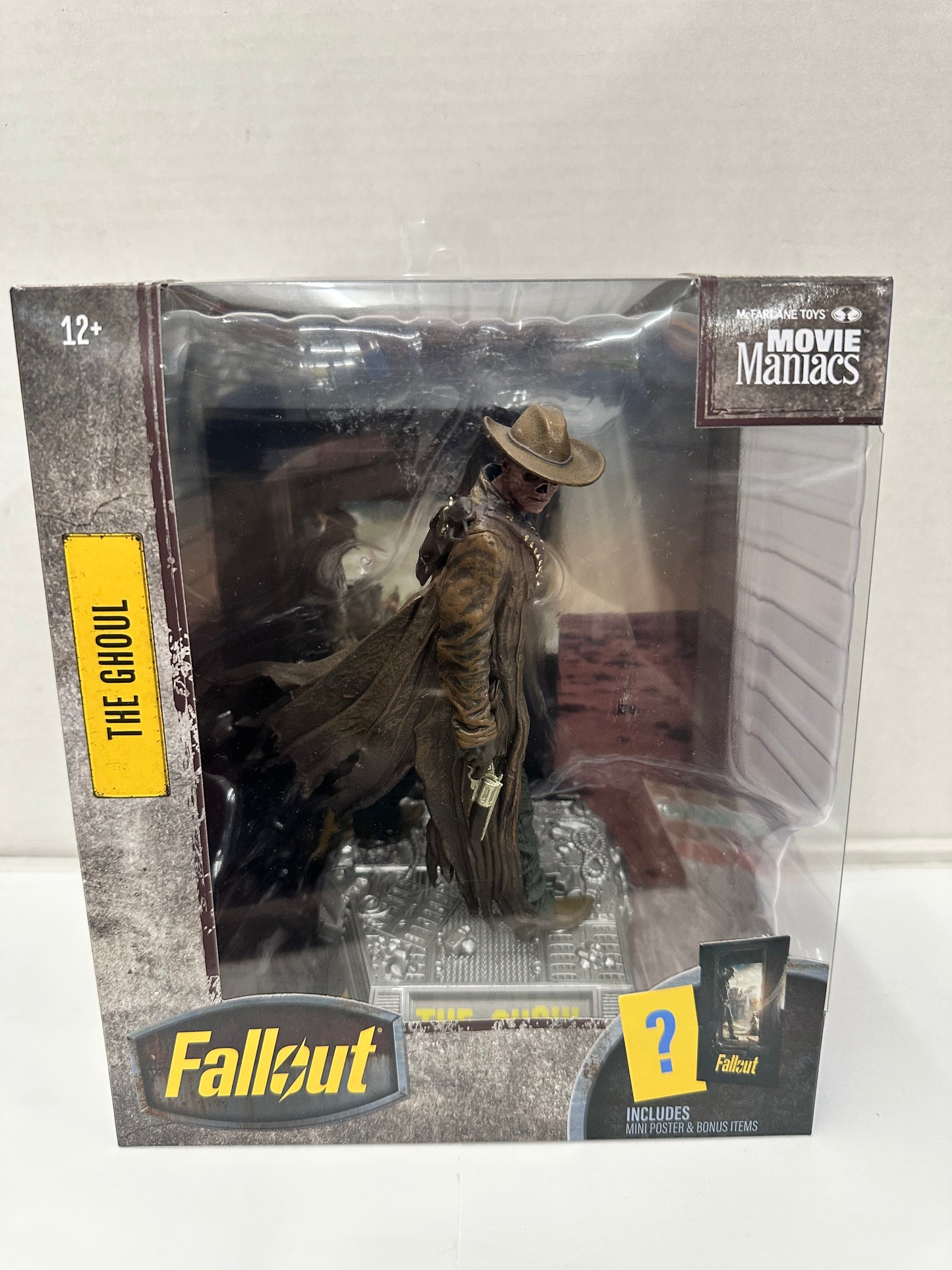 McFarlane Toys Fallout Movie Maniacs The Ghoul 6-Inch Posed Figure [Season 2]