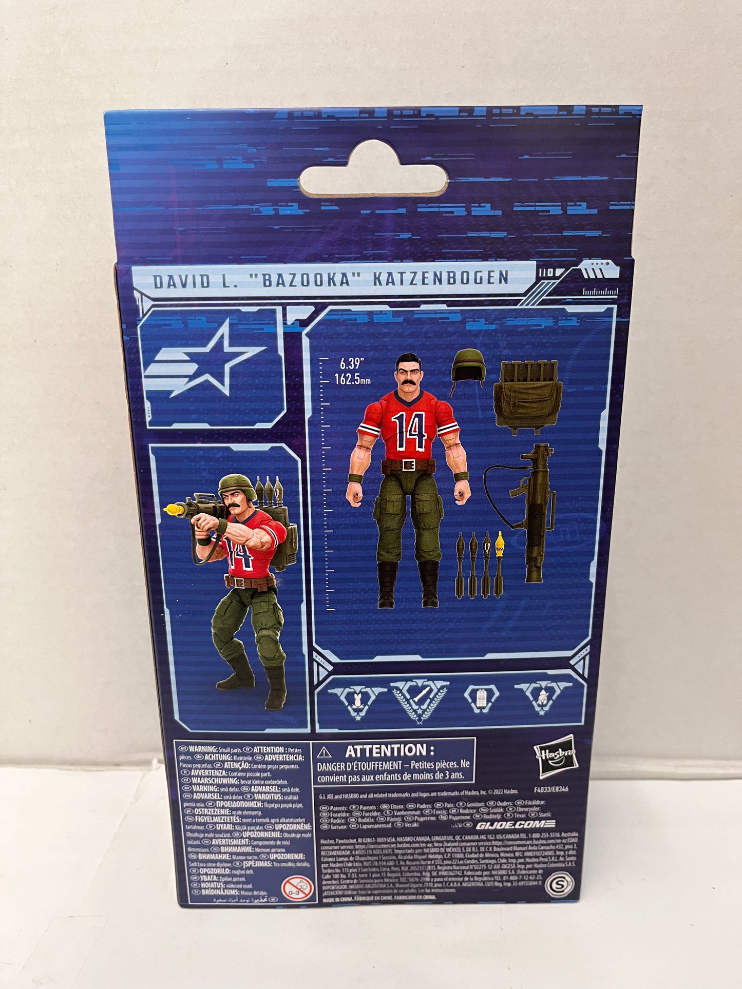 GI Joe Classified Bazooka 62 Figure Hasbro