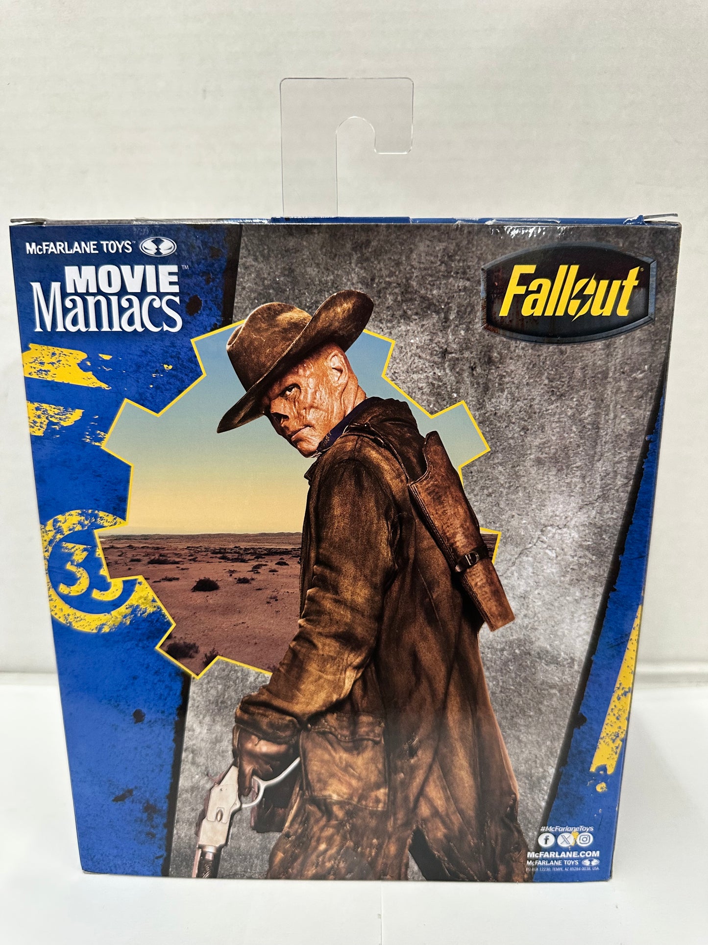 McFarlane Toys Fallout Movie Maniacs The Ghoul 6-Inch Posed Figure [Season 2]