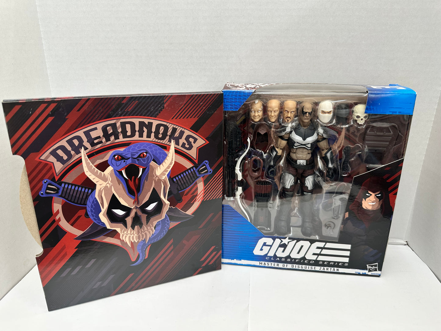 2021 Hasbro GI Joe Classified 31 Zartan Master of Disguise OPEN BOX