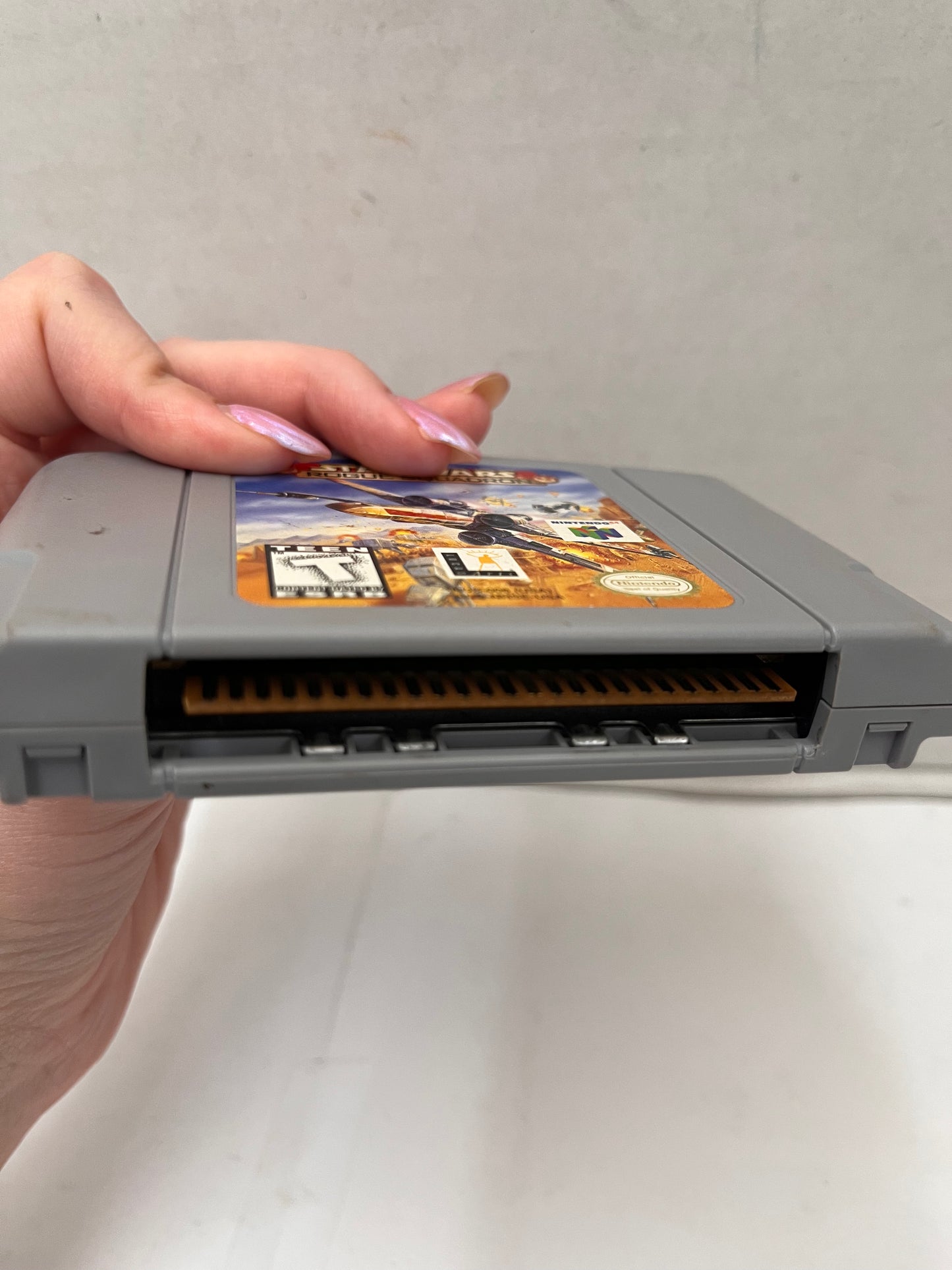 Star Wars Rogue Squadron Nintendo 64 N64 Game Cartridge Tested