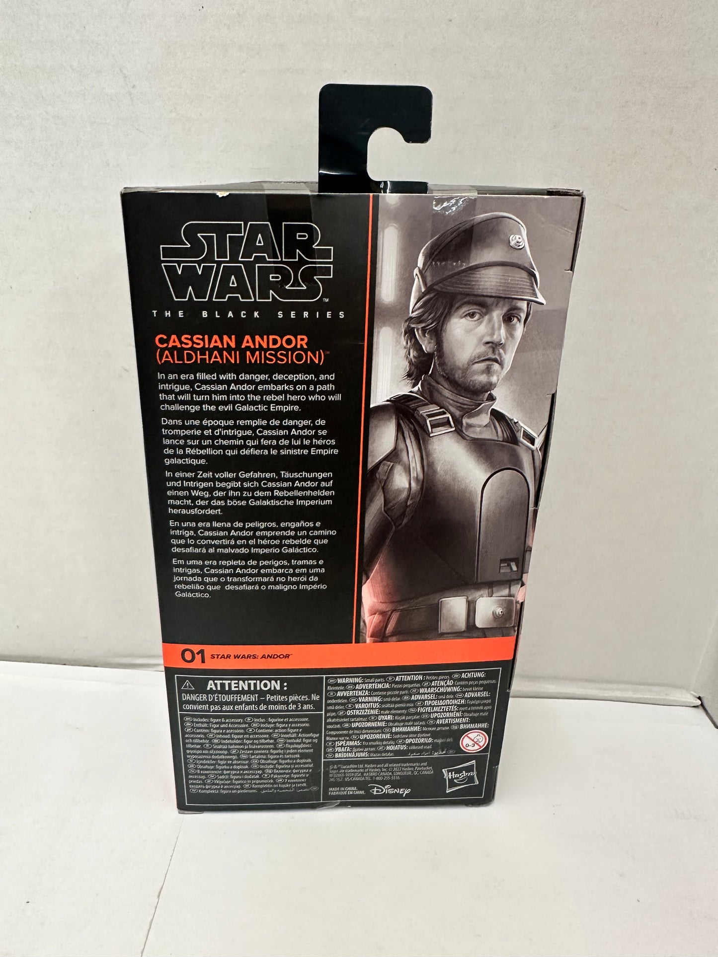 Star Wars The Black Series CASSIAN ANDOR Aldhani Mission 6” Action Figure NEW
